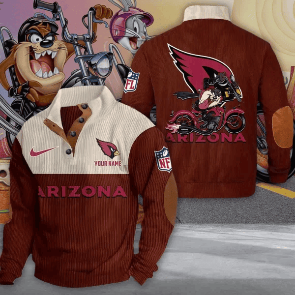 Arizona Cardinals NNSH0451 Premium Personalized Game-Day Pullovers