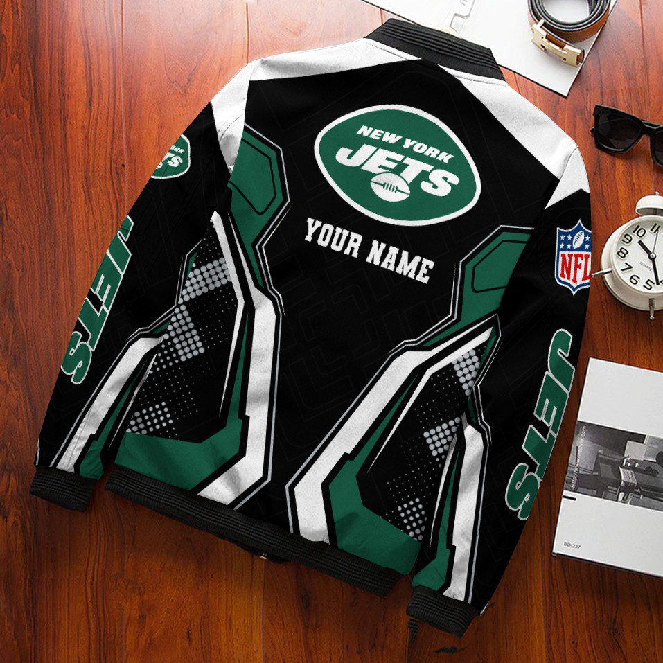 New York Jets Personalized Bomber Jacket BGBBJ991