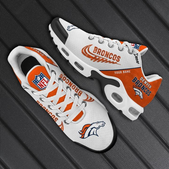 Denver Broncos Personalized Plus Sneakers 0813 BGTN175