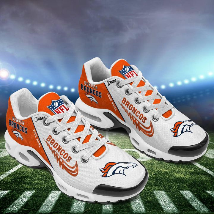 Denver Broncos Personalized Plus Sneakers 0813 BGTN175