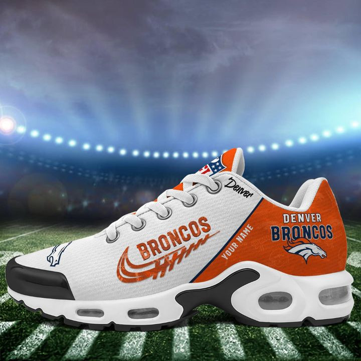 Denver Broncos Personalized Plus Sneakers 0813 BGTN175