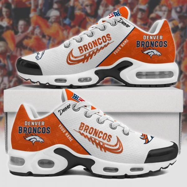 Denver Broncos Personalized Plus Sneakers 0813 BGTN175