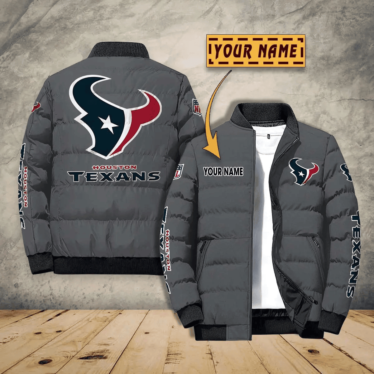 Houston Texans PUJPJ106 Puffer Jacket