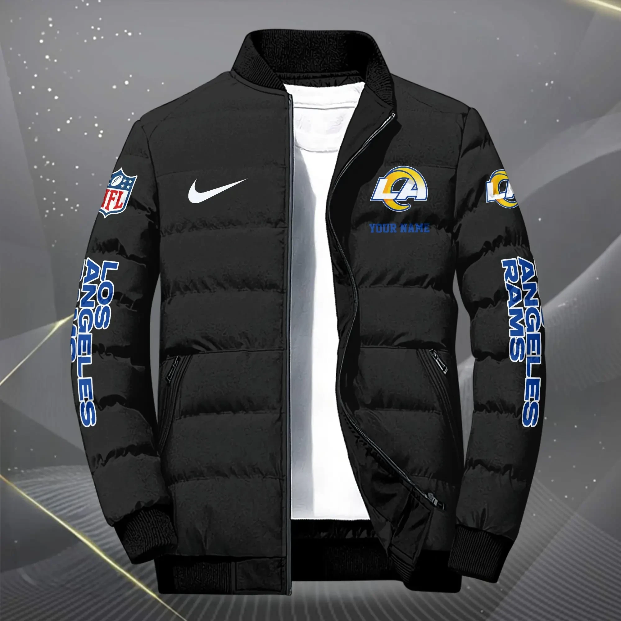 NFL Los Angeles Rams Puffer Jacket PUJA-F3T3A6