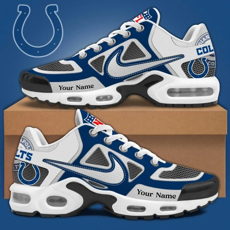 Indianapolis Colts Sosh Custom Name Air Cushion Sport Shoes SPTTNSHOES014