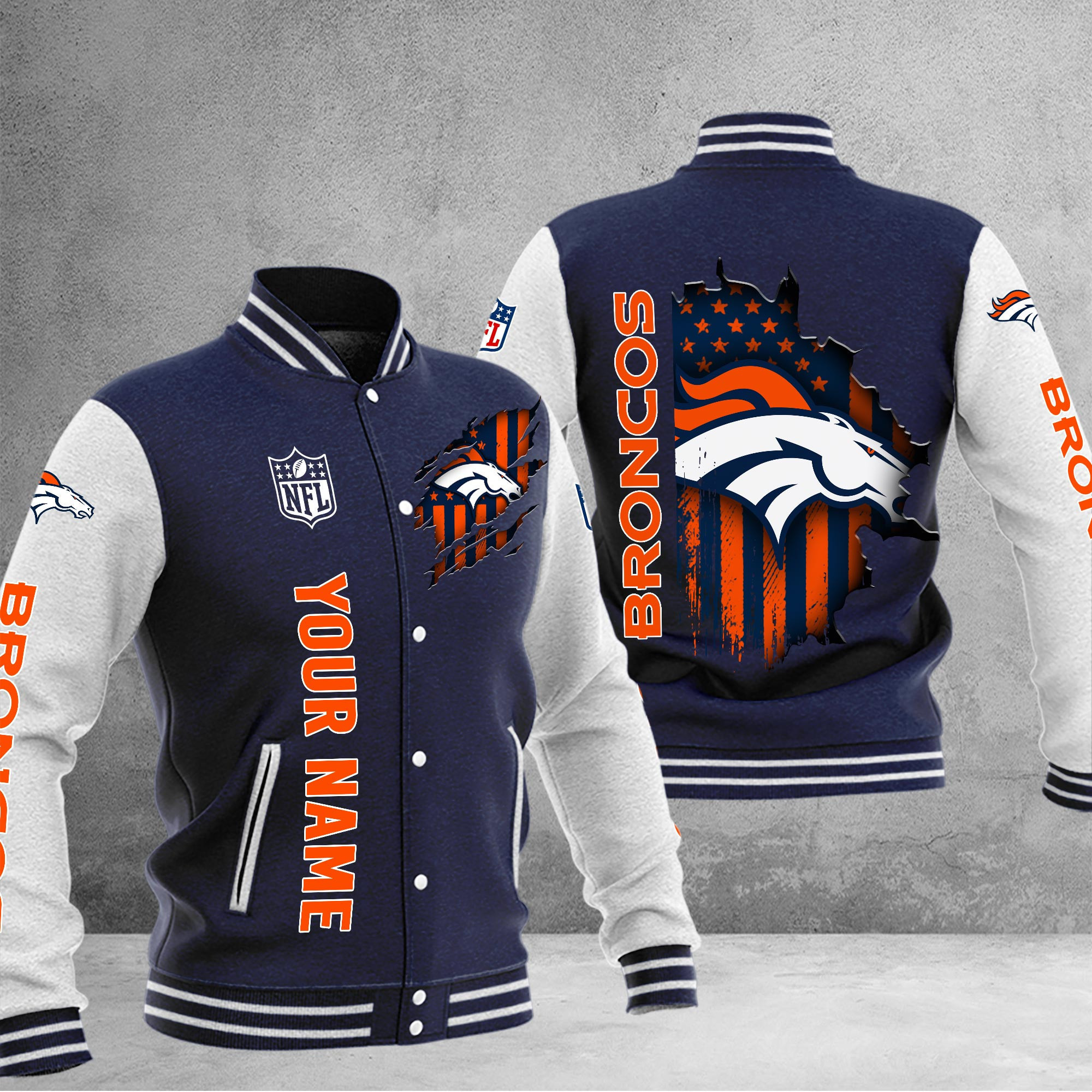 Denver Broncos DMHJ0111 Full Color