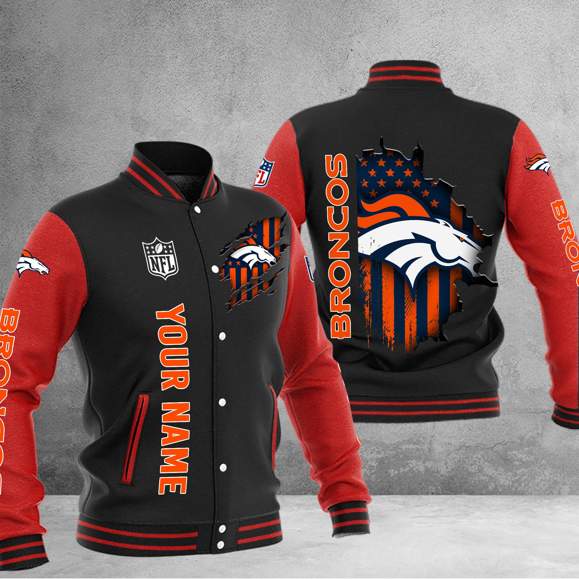 Denver Broncos DMHJ0111 Full Color