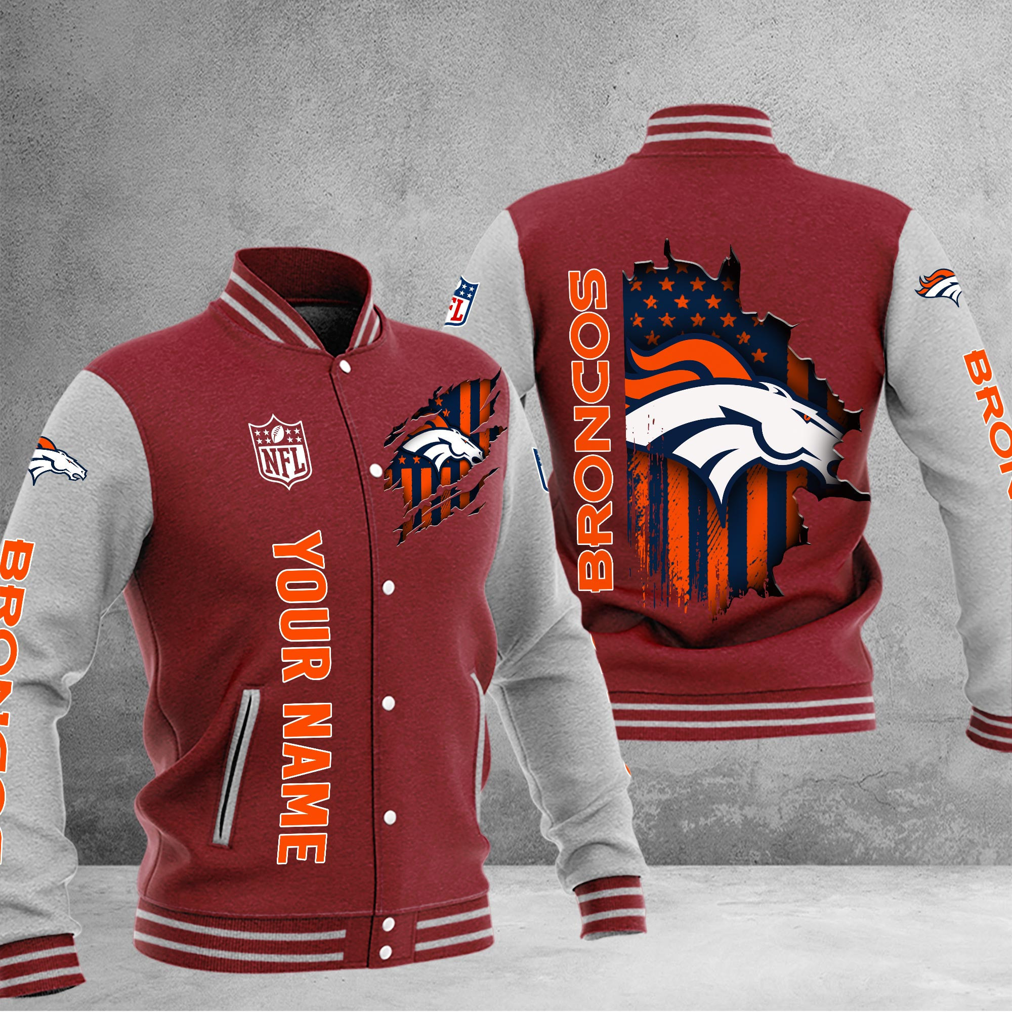 Denver Broncos DMHJ0111 Full Color