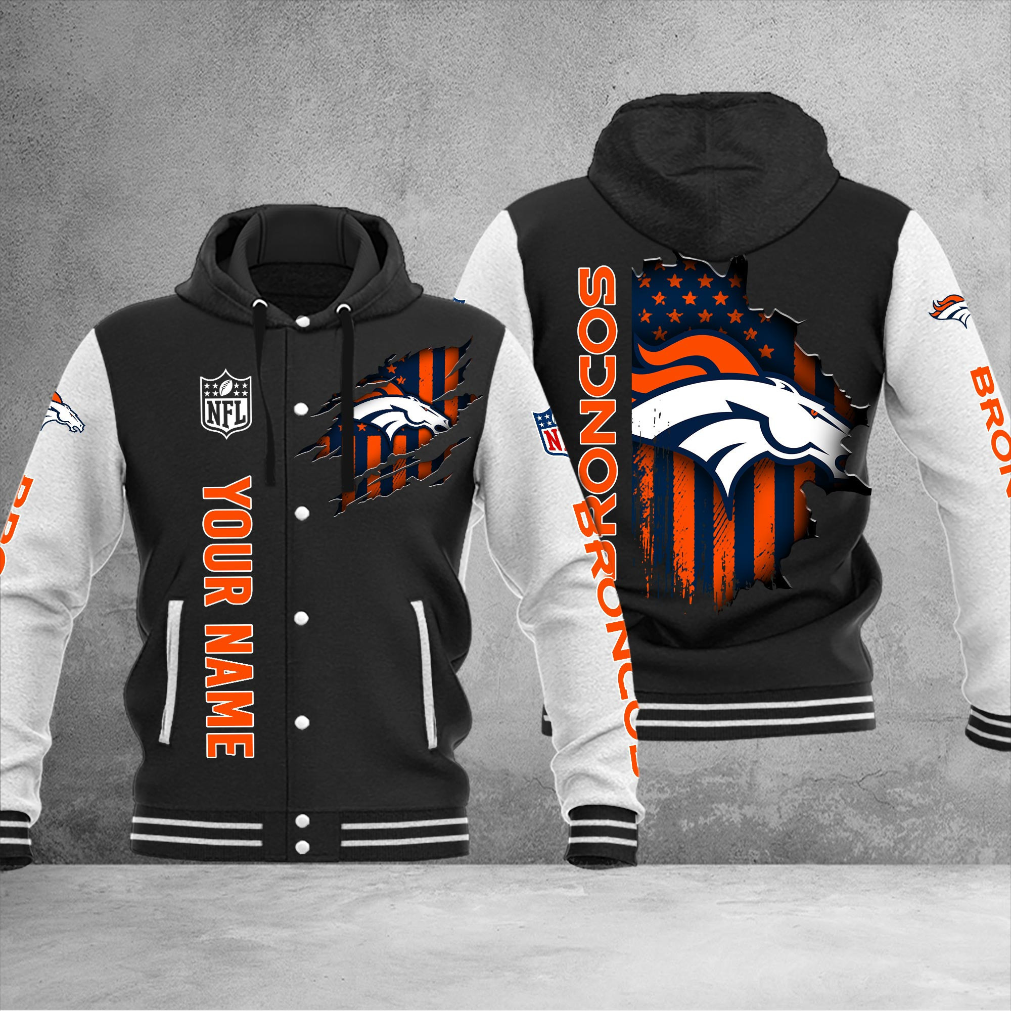 Denver Broncos DMHJ0111 Full Color