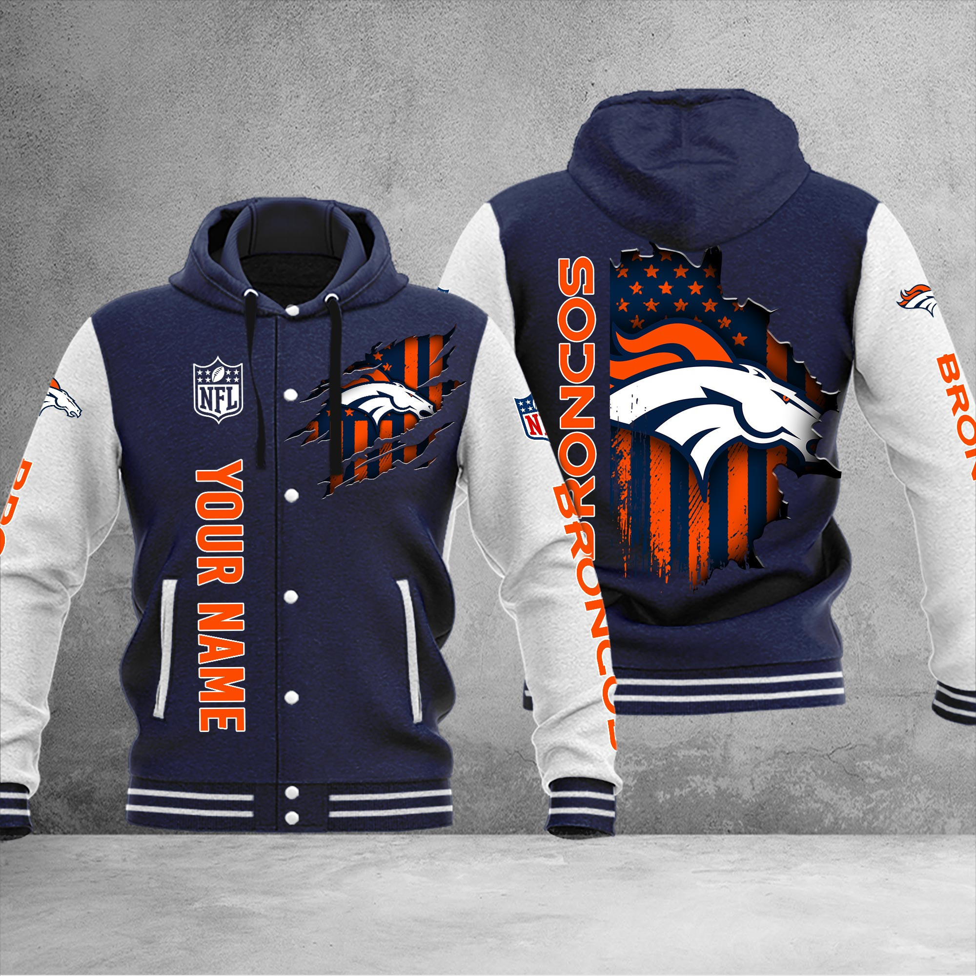 Denver Broncos DMHJ0111 Full Color