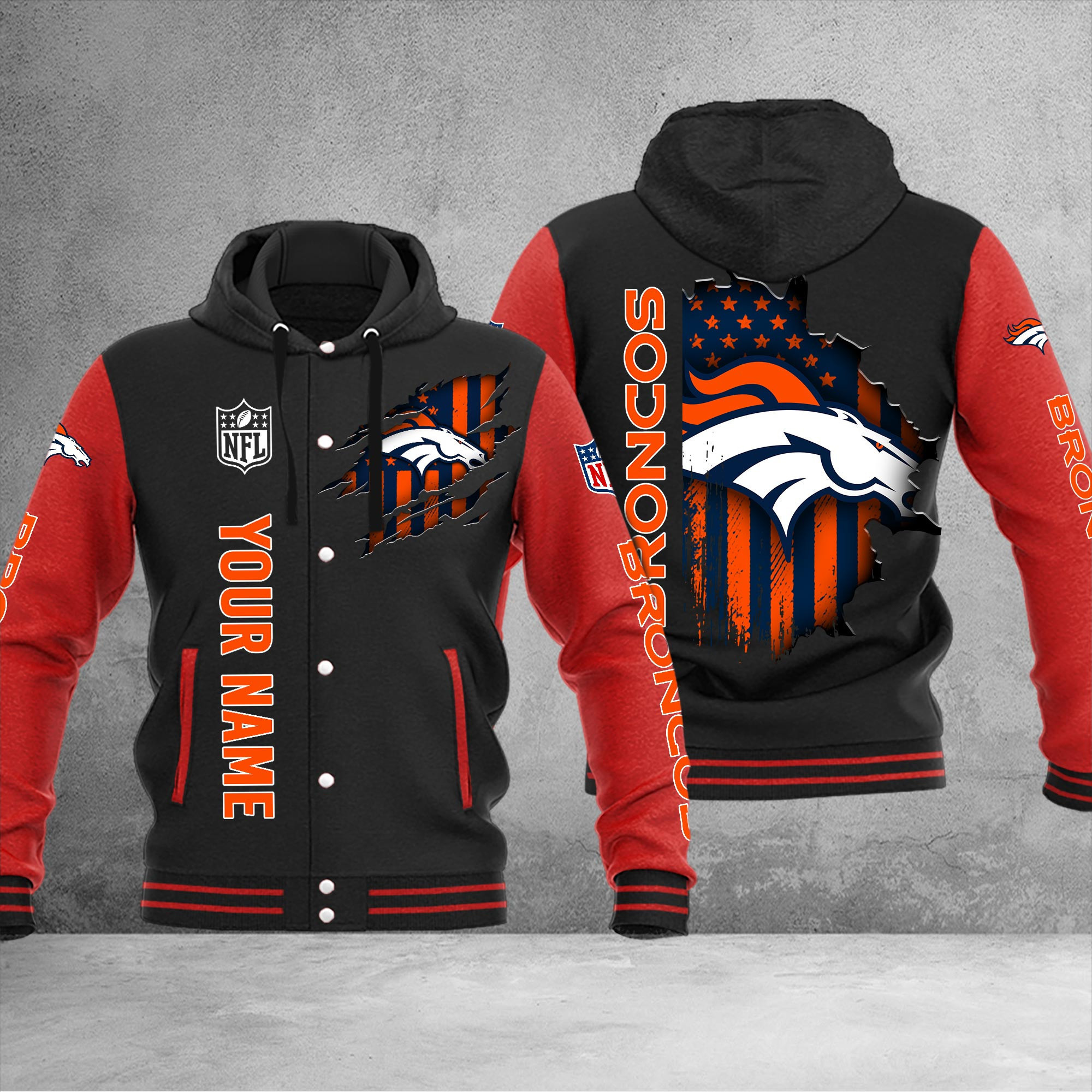 Denver Broncos DMHJ0111 Full Color