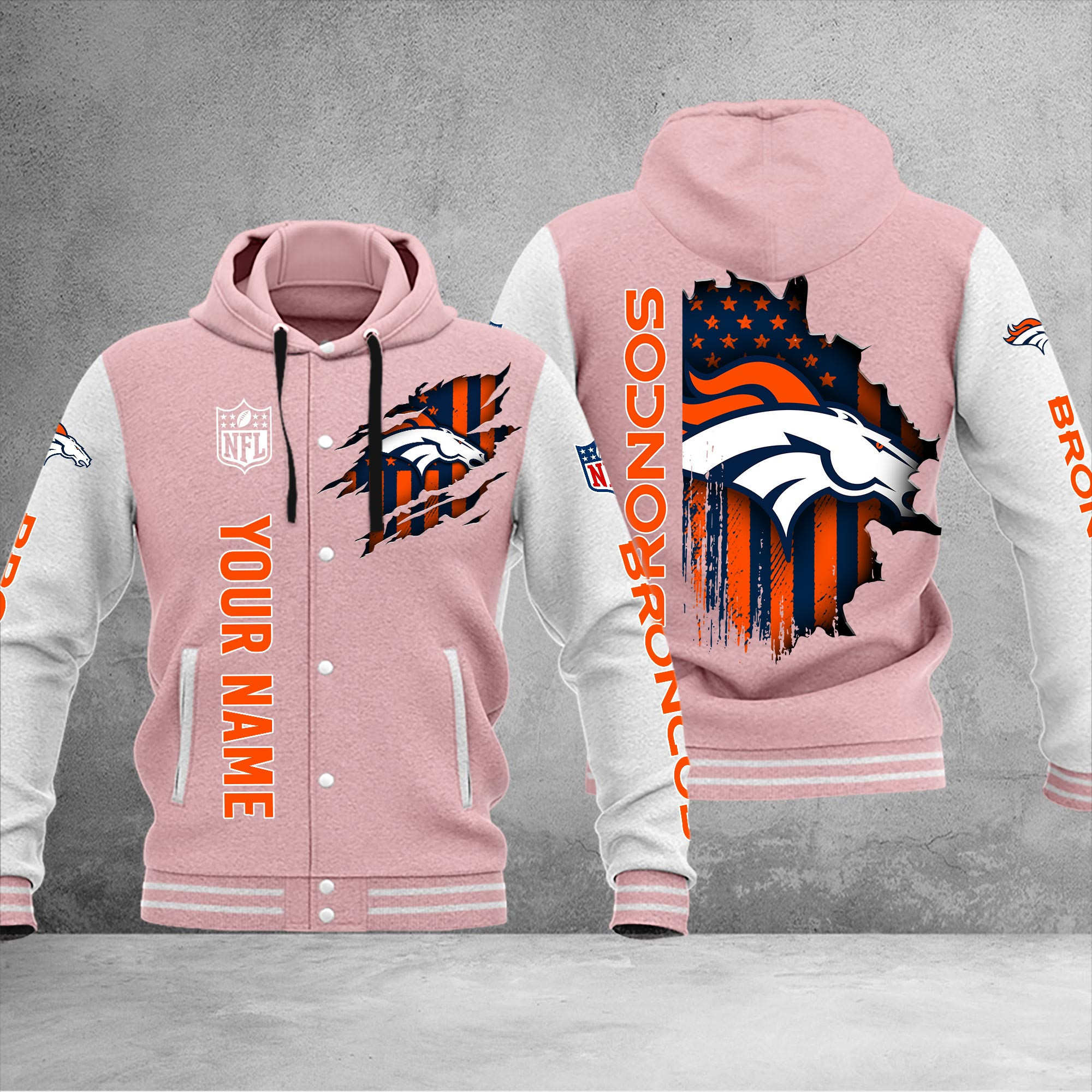 Denver Broncos DMHJ0111 Full Color
