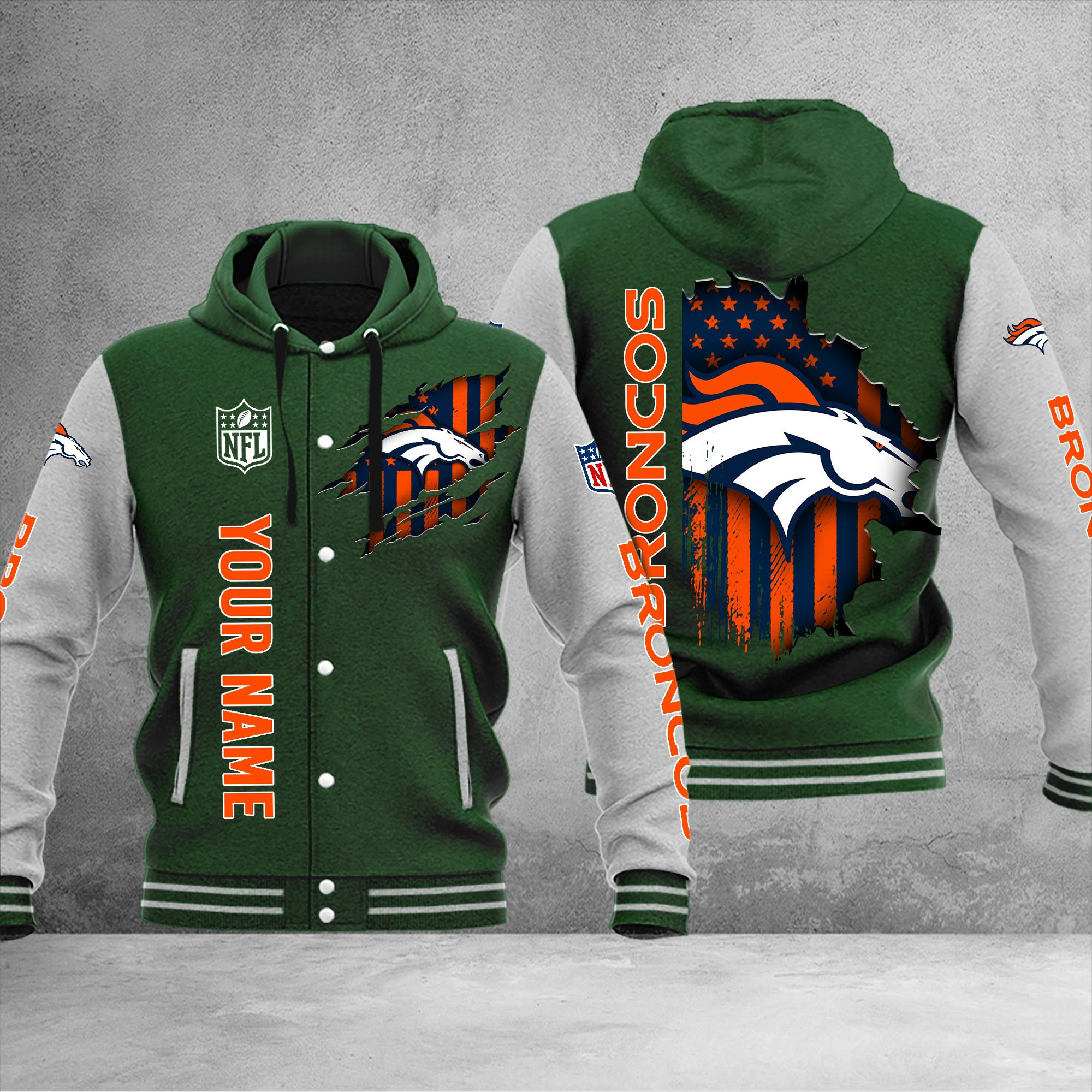 Denver Broncos DMHJ0111 Full Color