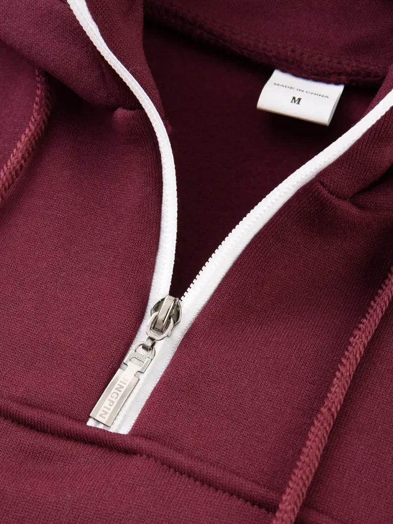 Detroit Lions Half-zip Hoodie SPTHZHC011