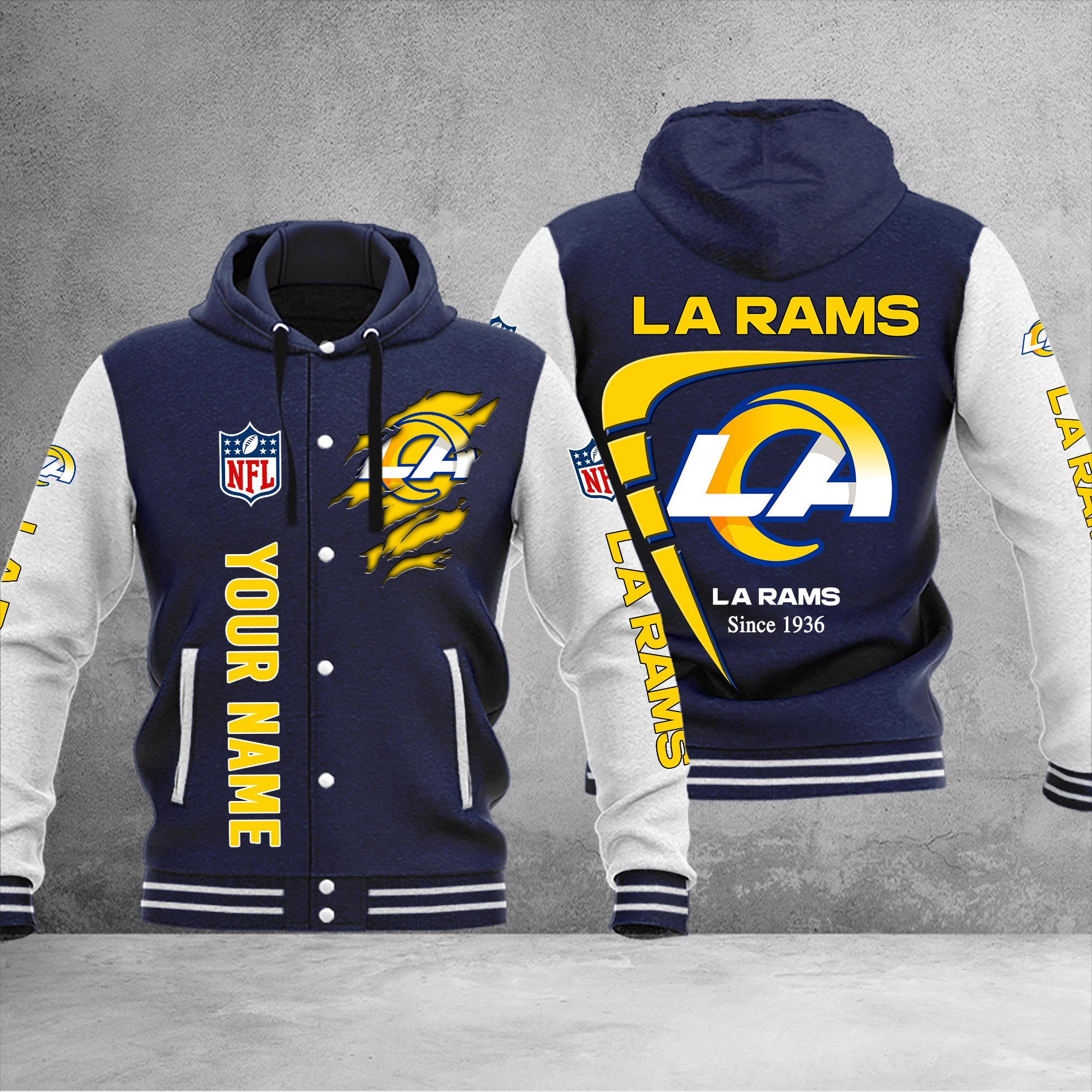 Los Angeles Rams DMHJ0446 Full Color