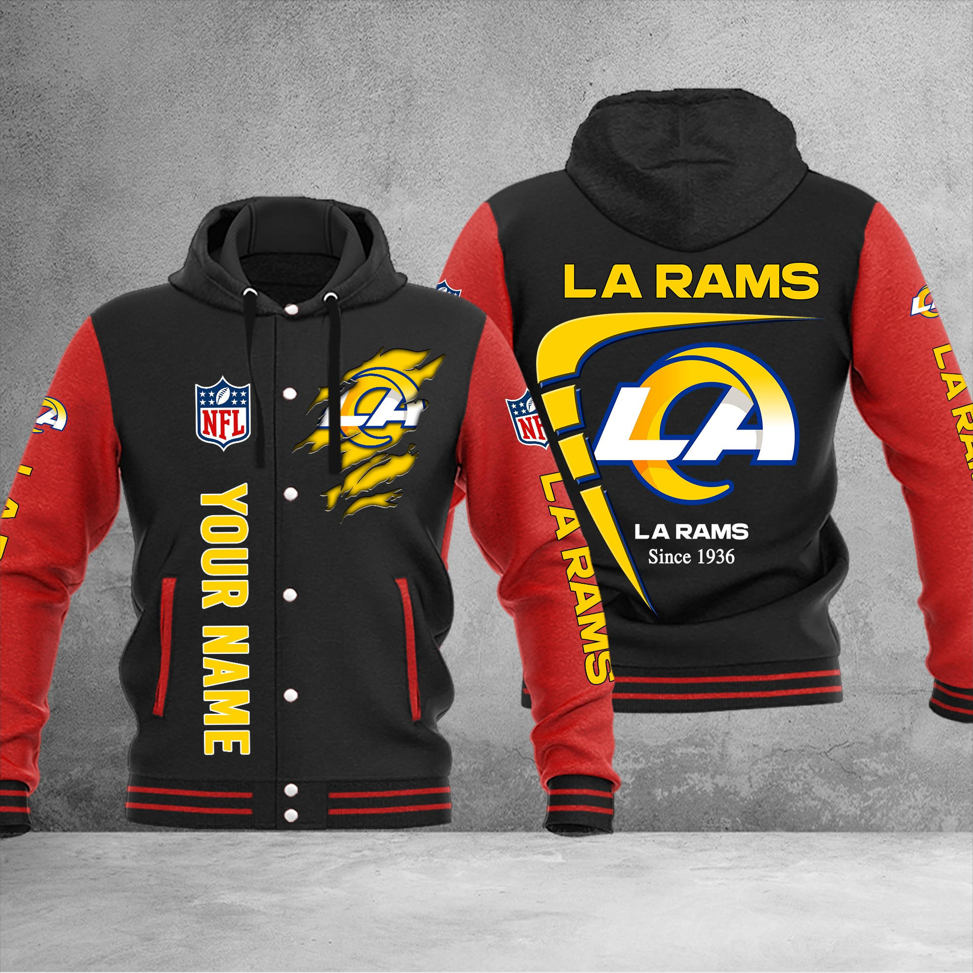 Los Angeles Rams DMHJ0446 Full Color