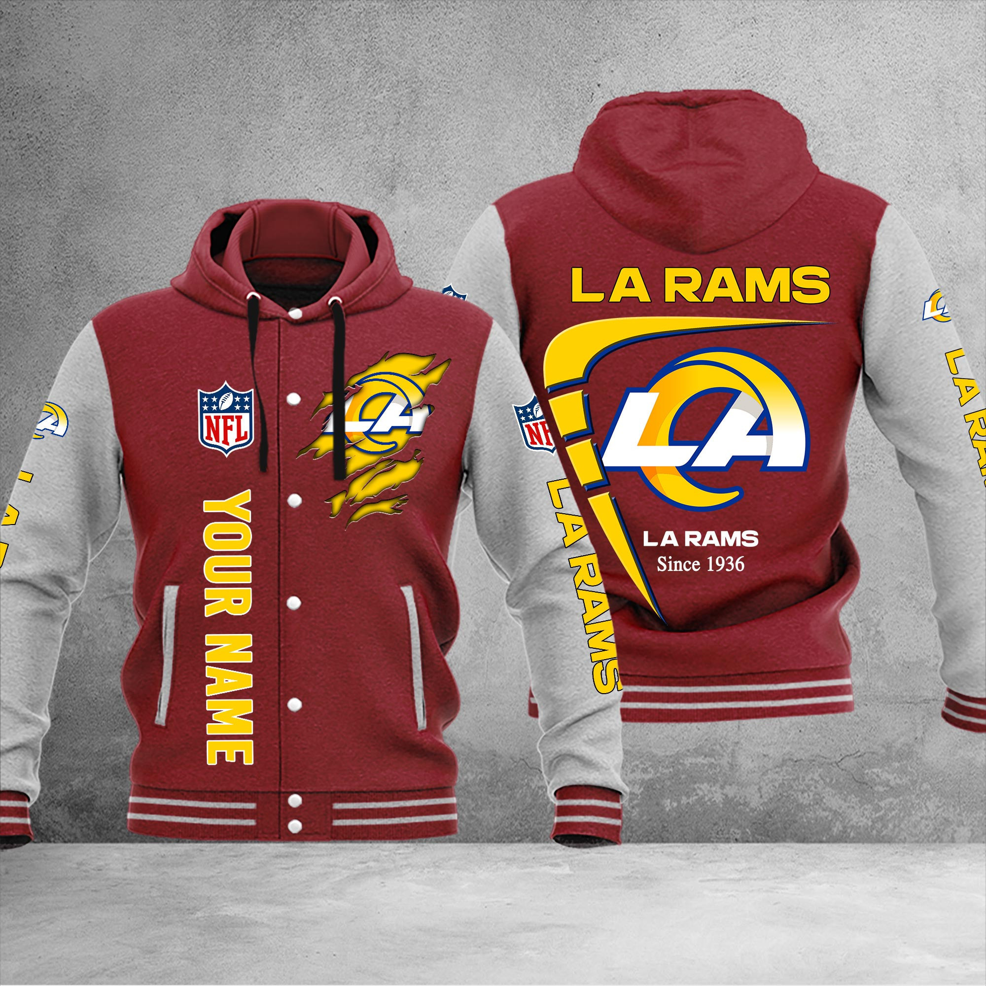 Los Angeles Rams DMHJ0446 Full Color