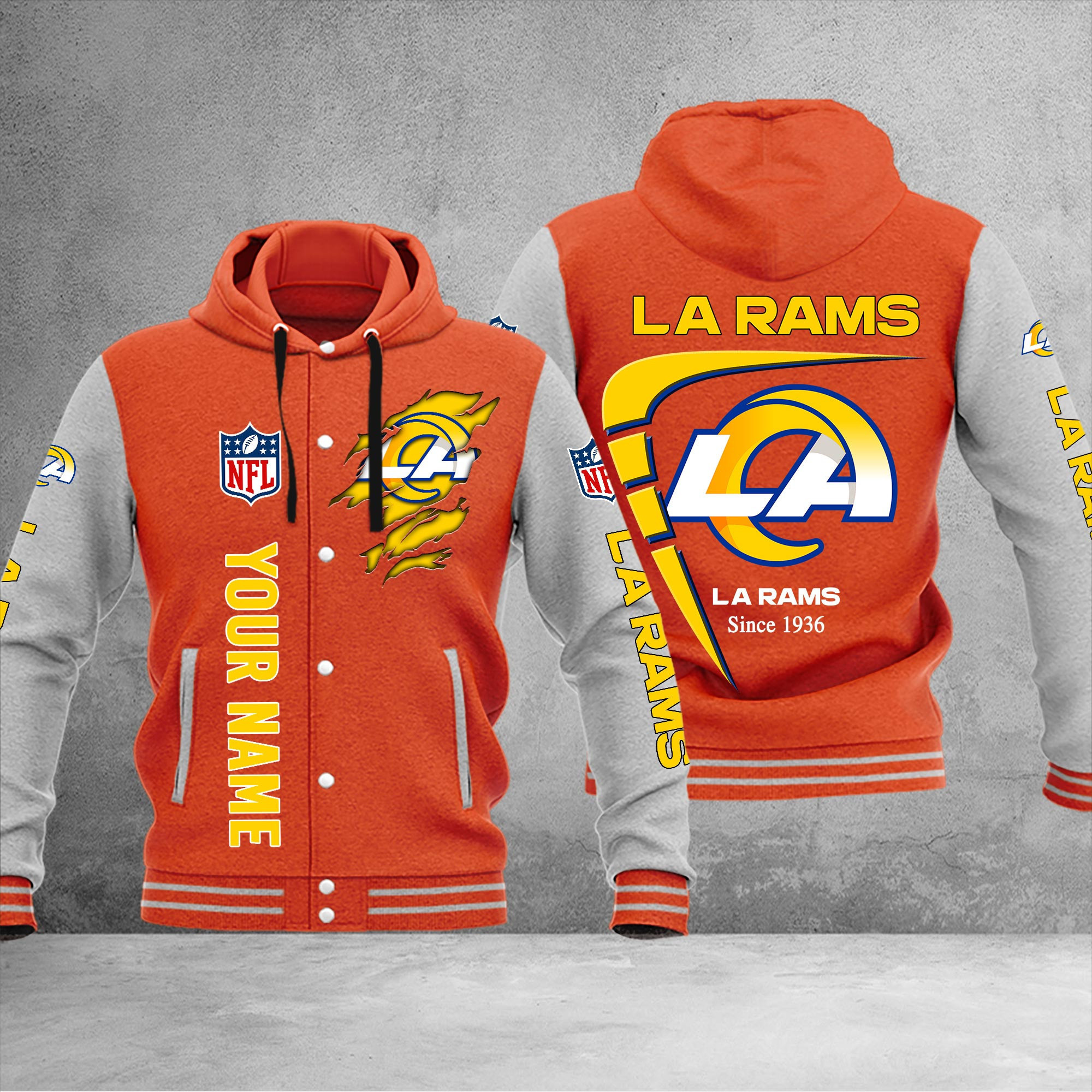 Los Angeles Rams DMHJ0446 Full Color