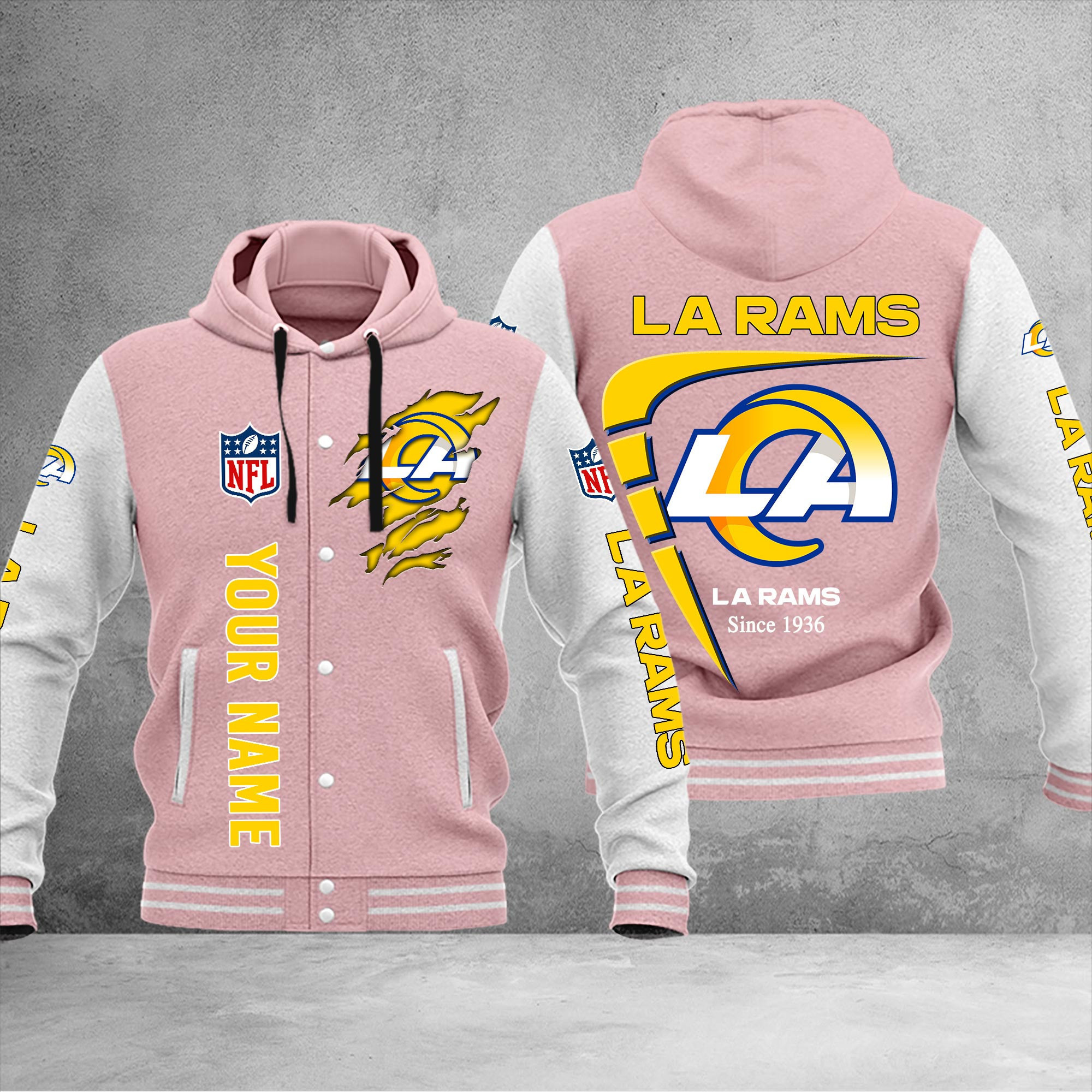 Los Angeles Rams DMHJ0446 Full Color