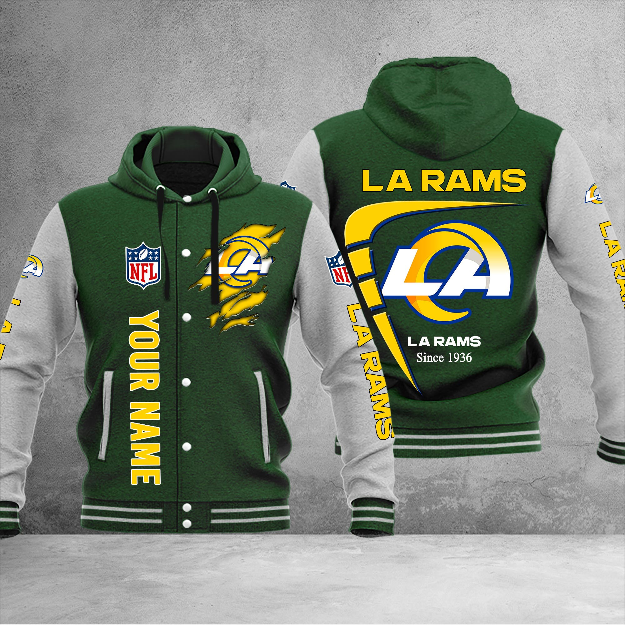 Los Angeles Rams DMHJ0446 Full Color