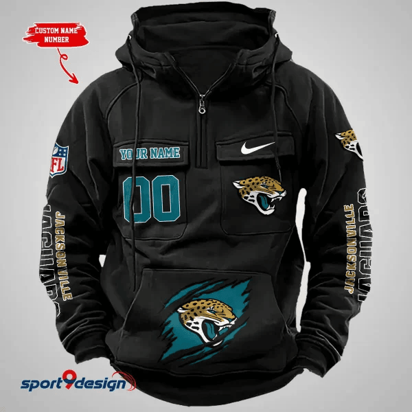 Jacksonville Jaguars Vintage Men Hoodie AZVMHD153