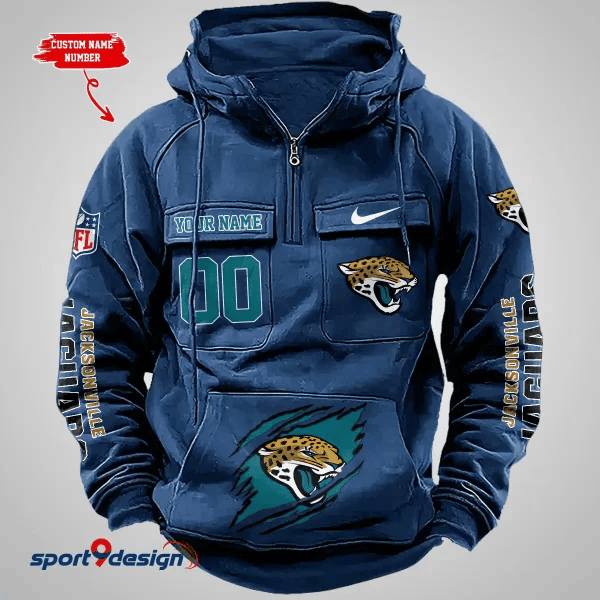 Jacksonville Jaguars Vintage Men Hoodie AZVMHD153