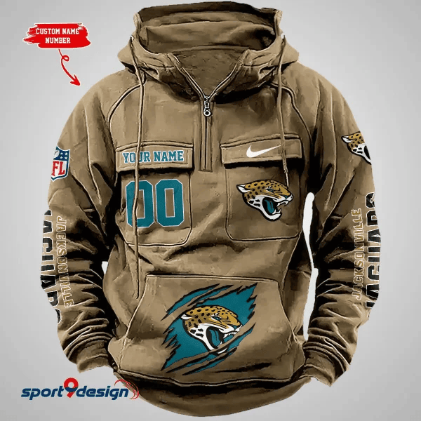 Jacksonville Jaguars Vintage Men Hoodie AZVMHD153