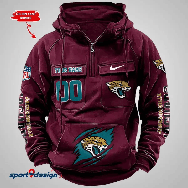 Jacksonville Jaguars Vintage Men Hoodie AZVMHD153