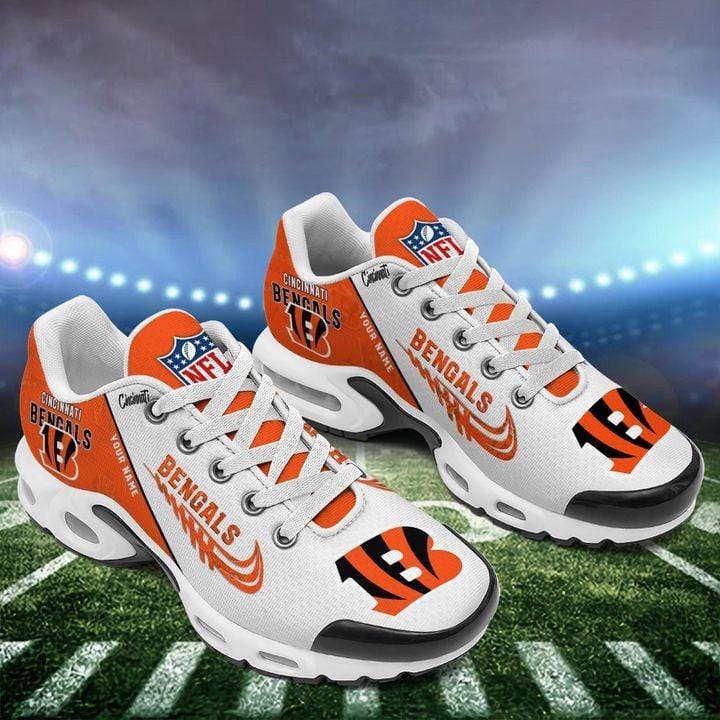 Cincinnati Bengals Personalized Plus Sneakers 0813 BGTN172