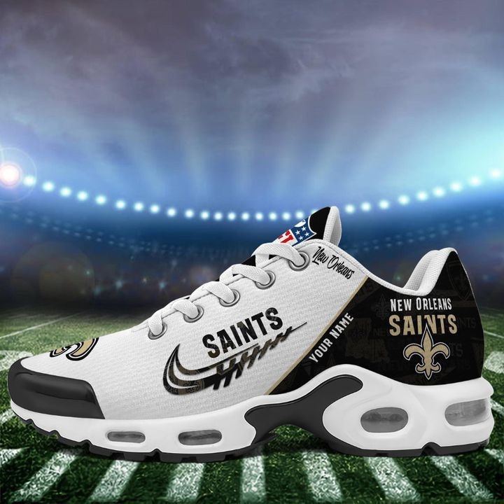 New Orleans Saints Personalized Plus Sneakers 0813 BGTN188