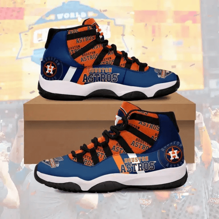 Houston Astros 2022 World Series Champions Jordan Retro 11 HT2660