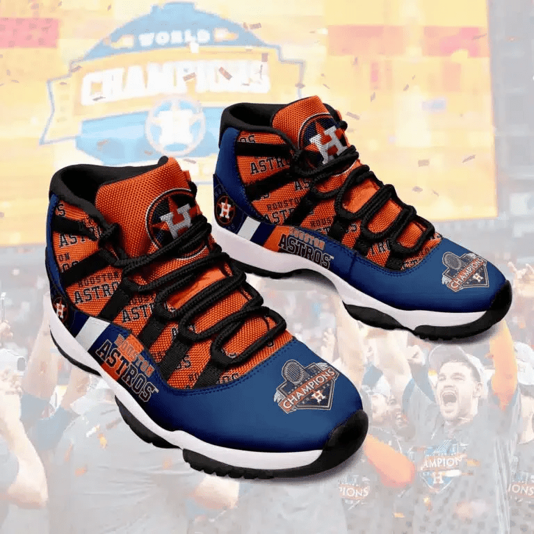 Houston Astros 2022 World Series Champions Jordan Retro 11 HT2660