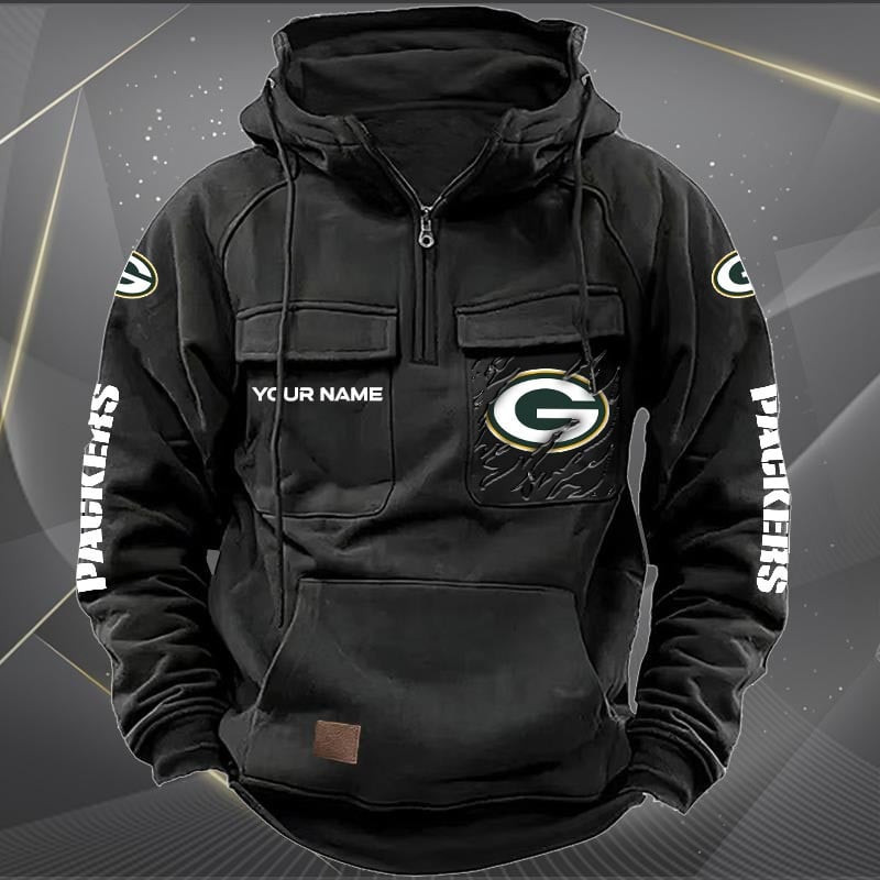 Green Bay Packers Vintage Men Hoodies DV5 AZVMHD043