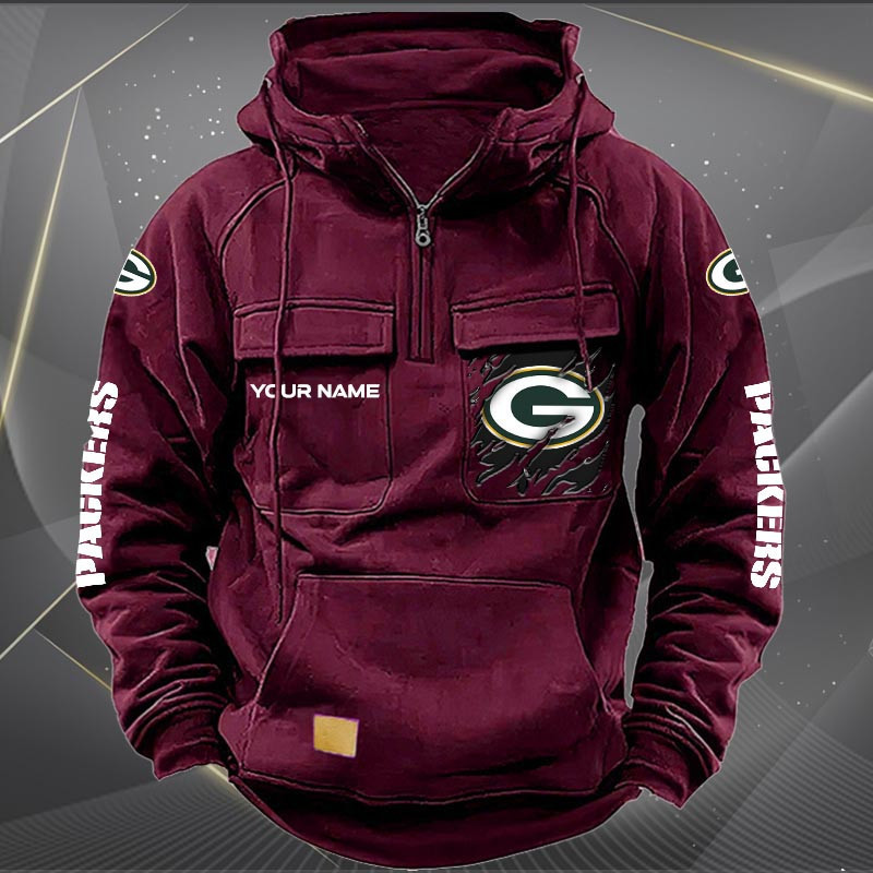 Green Bay Packers Vintage Men Hoodies DV5 AZVMHD043