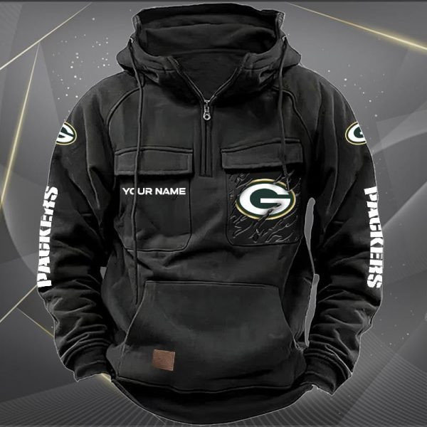 Green Bay Packers Vintage Men Hoodies DV5 AZVMHD043