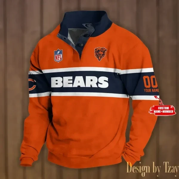 SPTS9DBSCH449-Chicago Bears NFL Double Hoodies DV8