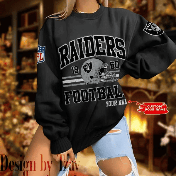 Las Vegas Raiders Personalized Fashion Design New Woolen Sweater BGSWT295