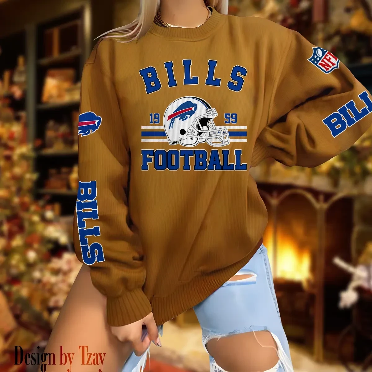 Buffalo Bills Personalized Fashion Design New Woolen Sweater BGSWT220