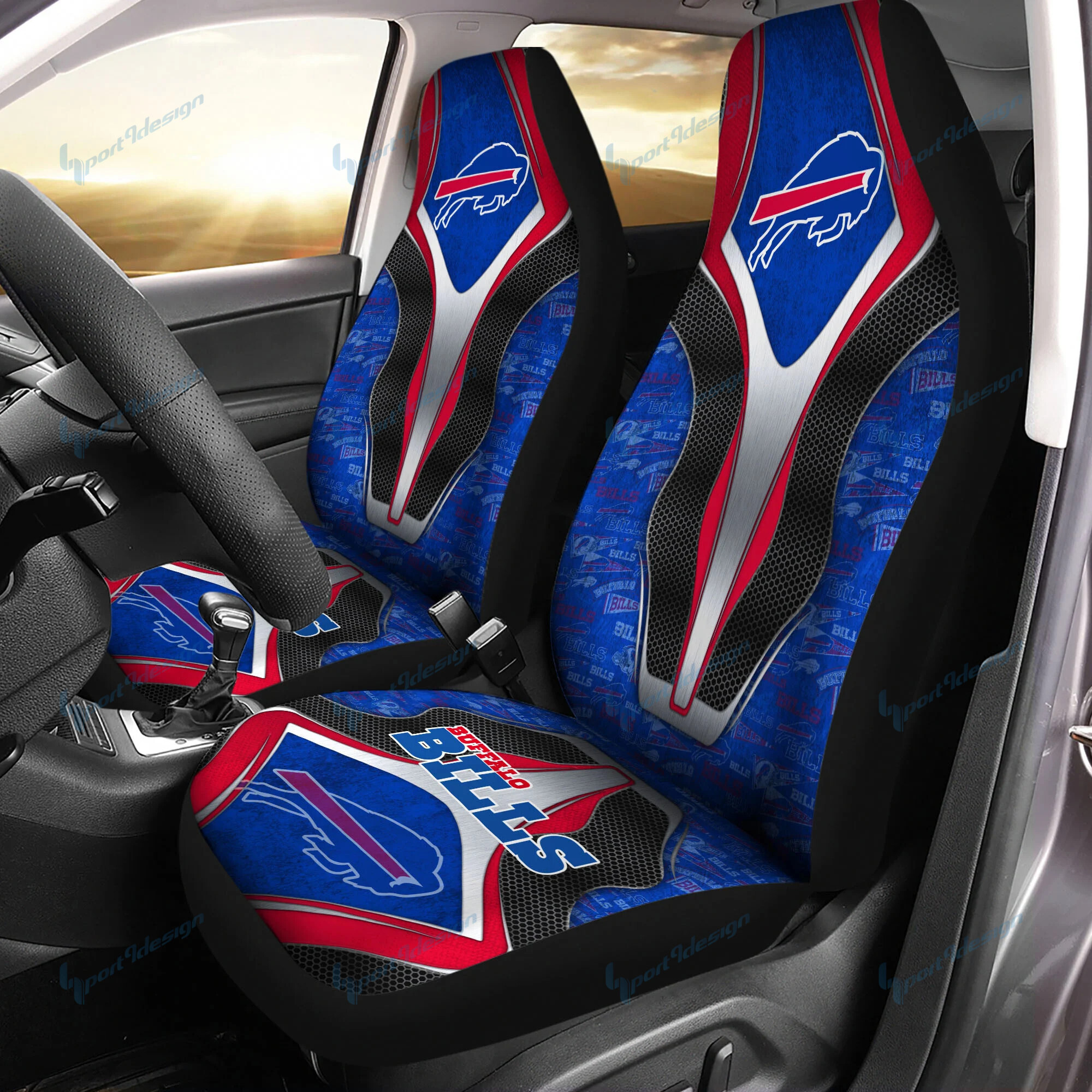 Buffalo Bills Car Seat Covers BG27