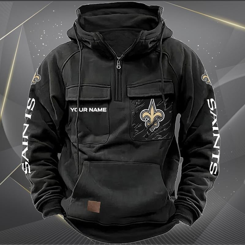 New Orleans Saints Vintage Men Hoodies DV5 AZVMHD054