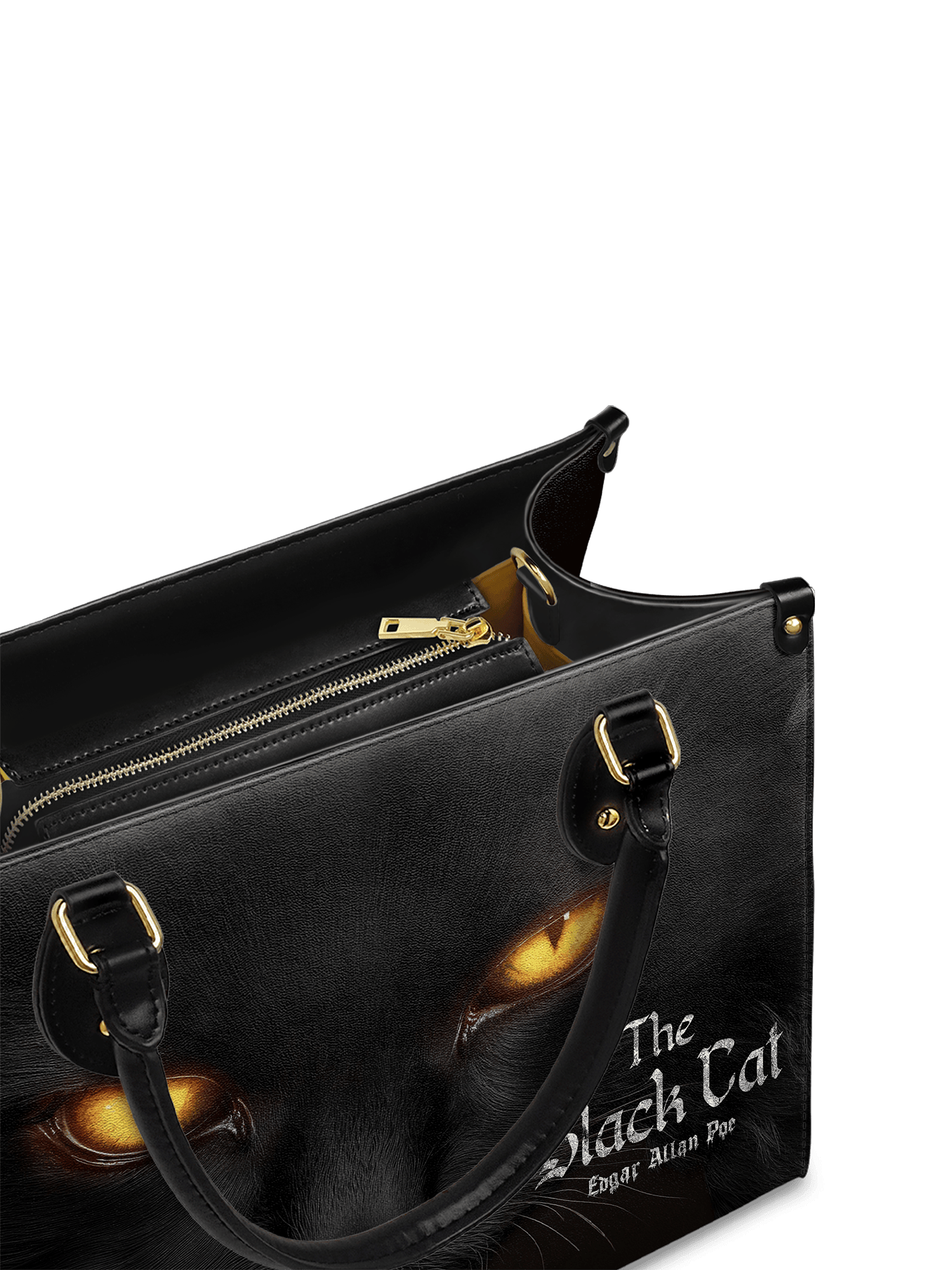 "The Black Cat" Leather Handbag