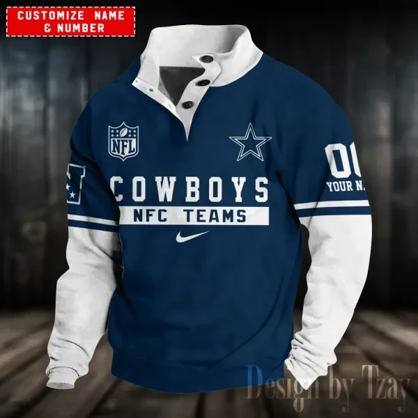 Dallas Cowboys Sports Print Sweatshirt S9DBSCH815