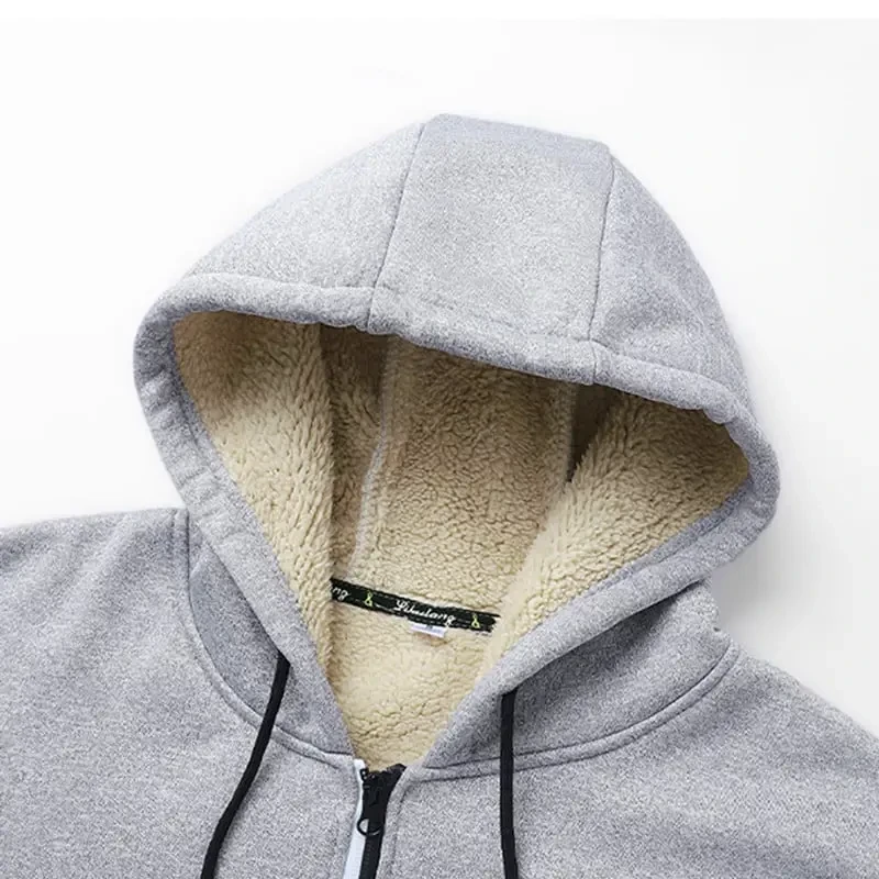 New York Giants DMTZ0377 Thickened Zipper Hoodies