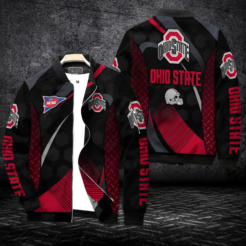 NCAAF Ohio State Buckeyes Bomber Jacket Nicegift 3BBM9X4