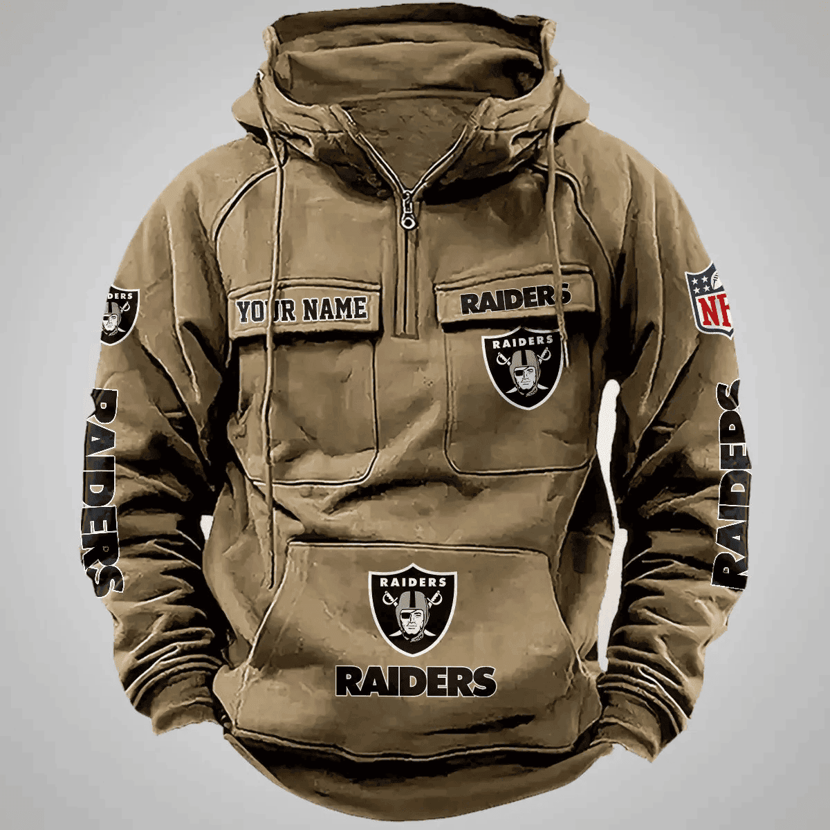 Las Vegas Raiders Vintage Men Hoodie AZVMHD106