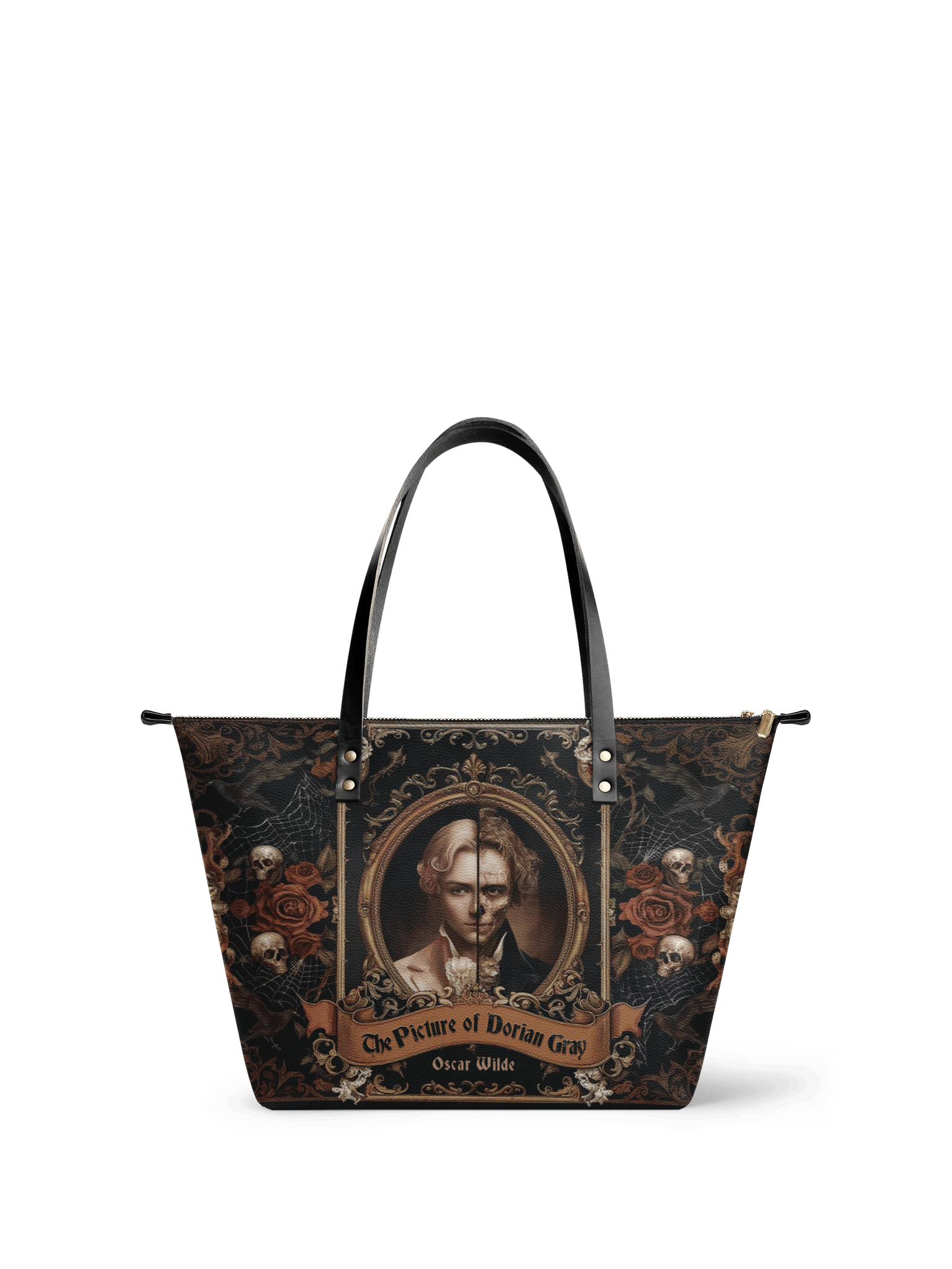 "The Picture Of Dorian Gray" Leather Tote Bag