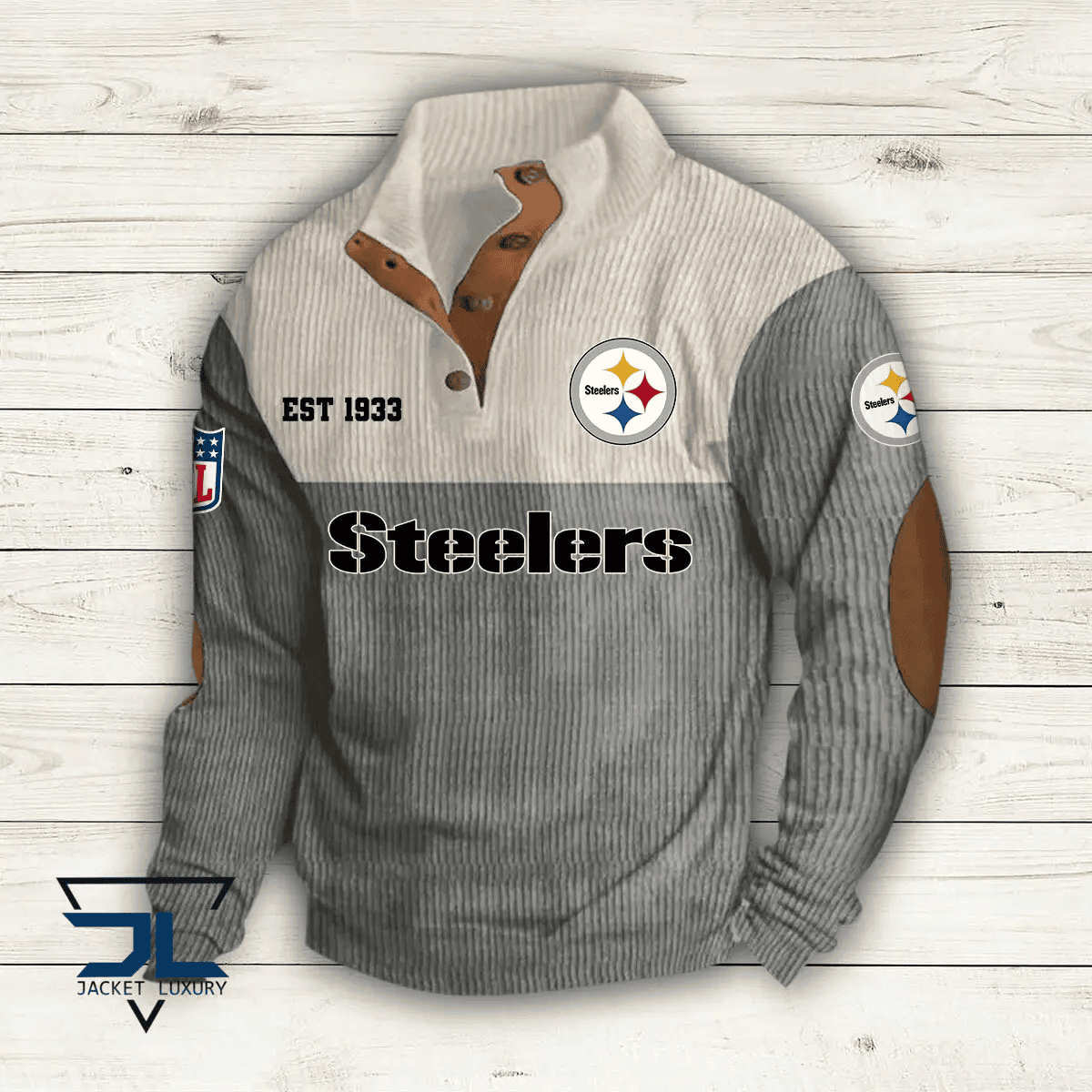 Pittsburgh Steelers Premium Personalized Game-Day Pullover S9DBSCH123