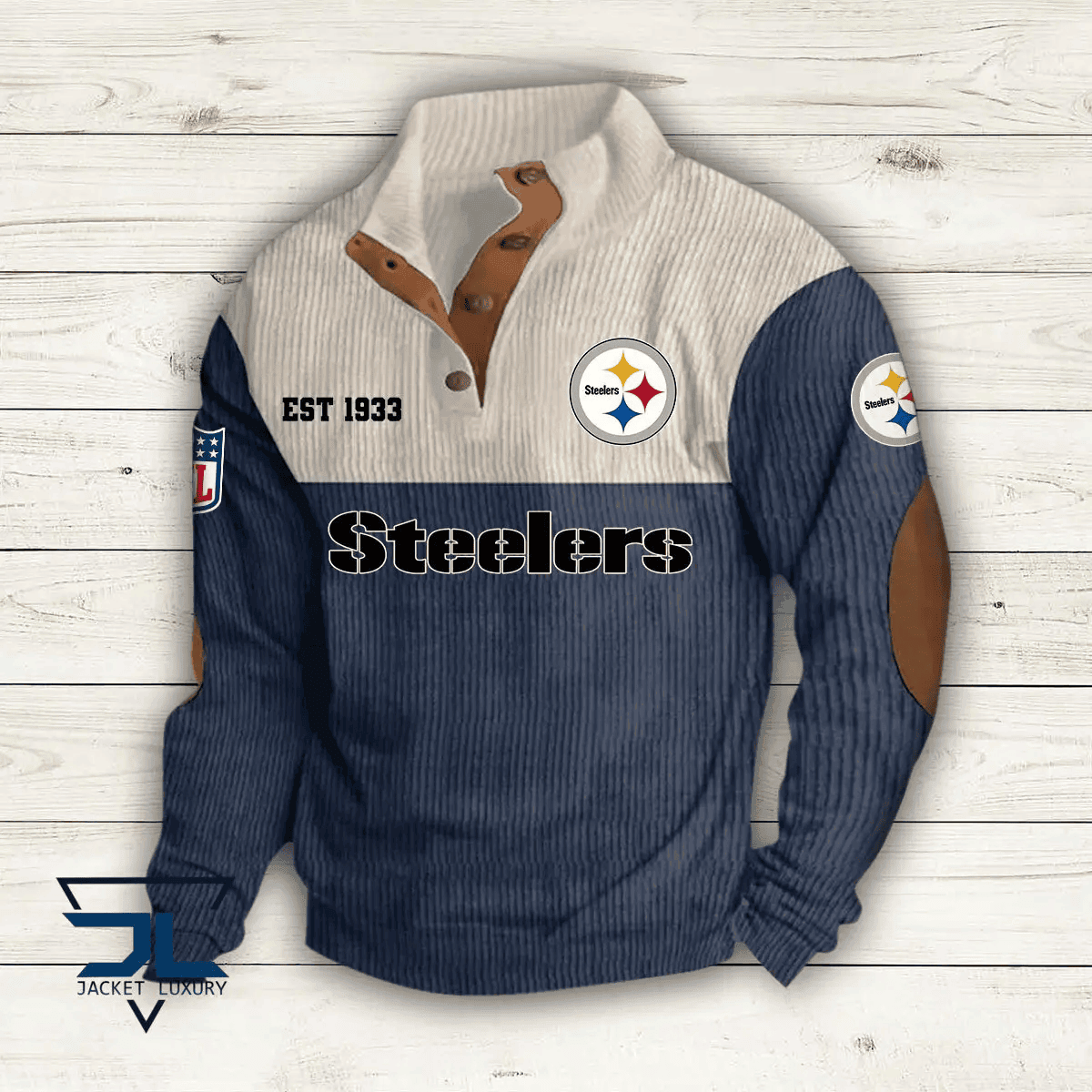 Pittsburgh Steelers Premium Personalized Game-Day Pullover S9DBSCH123