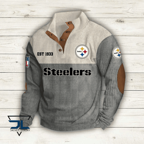 Pittsburgh Steelers Premium Personalized Game-Day Pullover S9DBSCH123