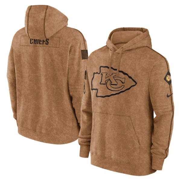 Kansas City Chiefs Men's Sideline Pullover Hoodie AZMSPHD016
